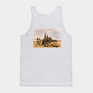 Sandcastle at Sunset Beach Tank Top